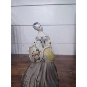 Goldscheider-Everlast Beautiful Vintage SUMMER figurine Lady  by   8 in.